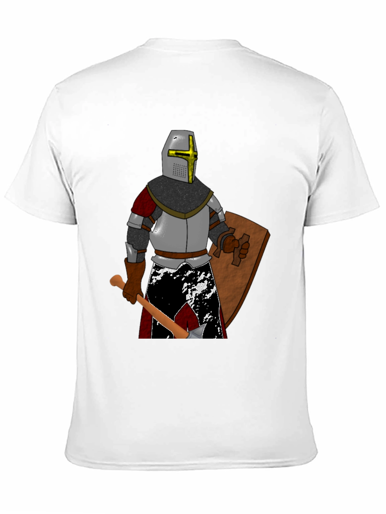 Crusader Knight Graphic T-Shirt