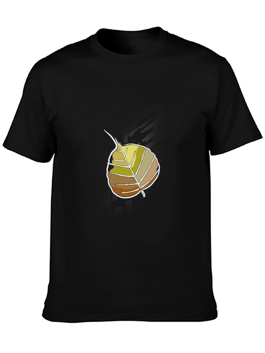 Leaf Graphic Tee - Organic Style