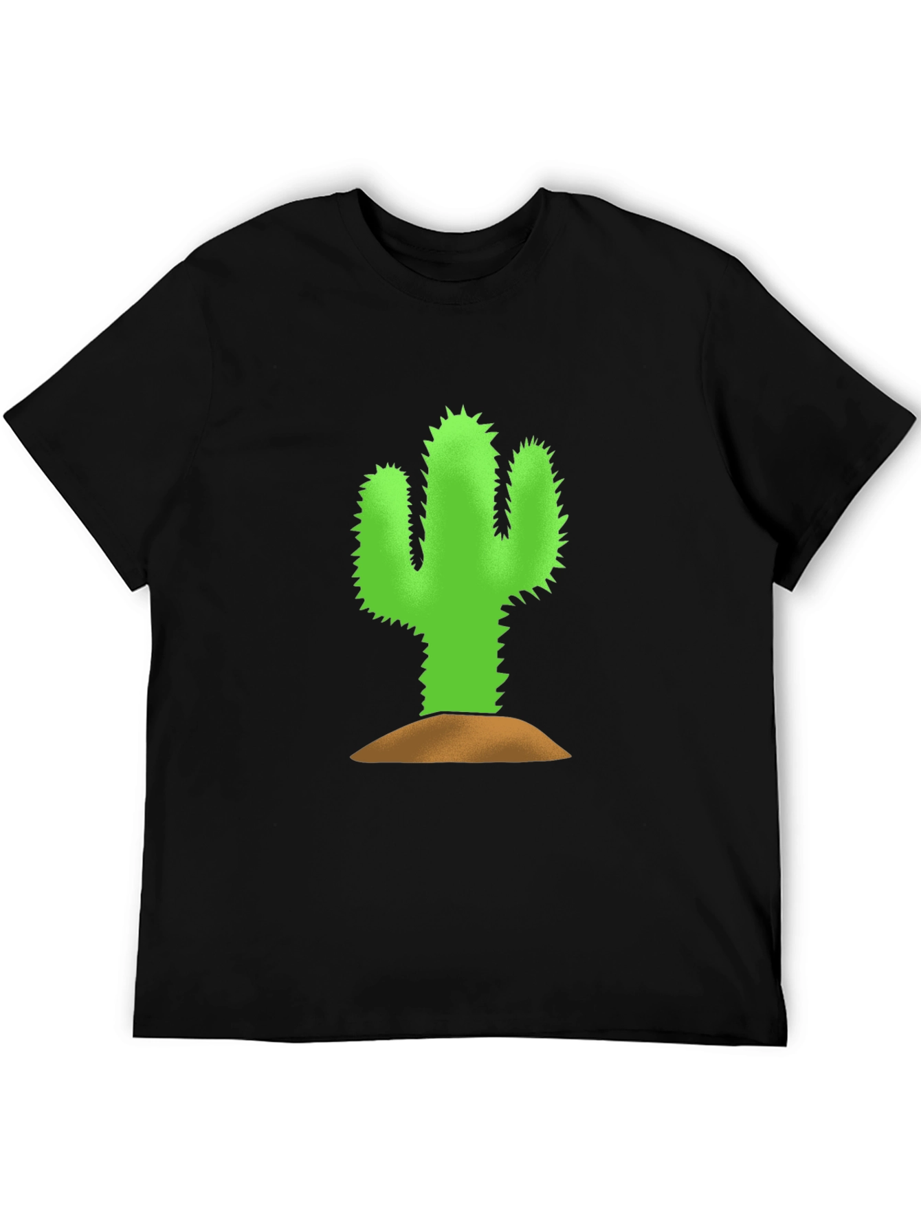 Cactus Graphic Tee - Black Unisex Shirt