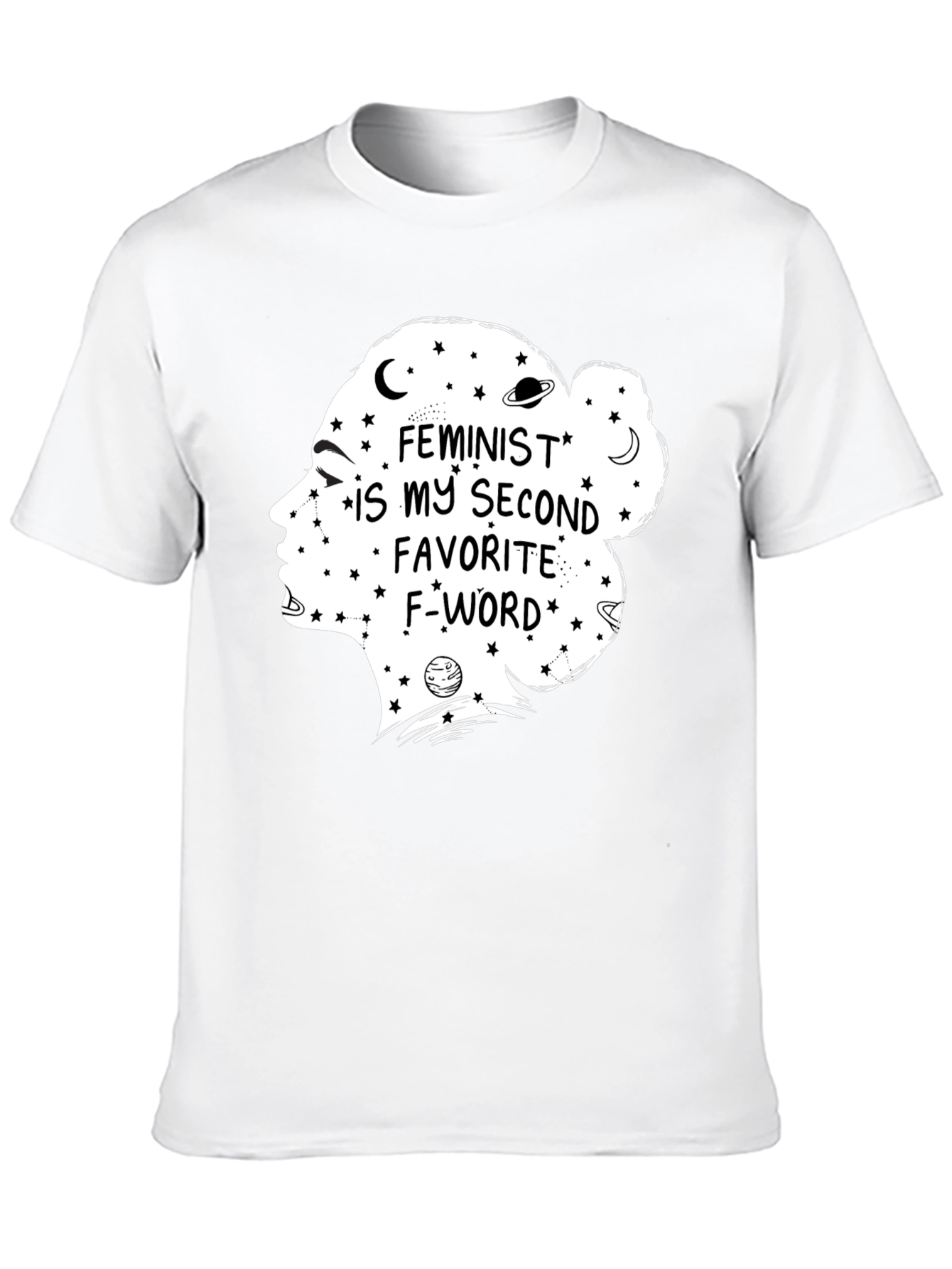 Feminist Second Favorite F-Word Graphic T-Shirt