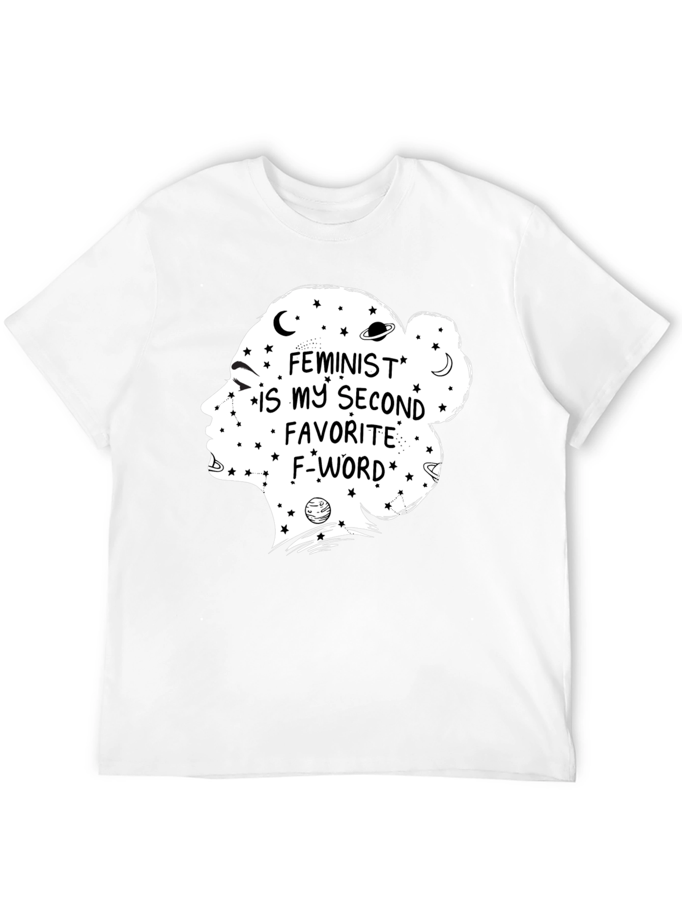 Feminist Second Favorite F-Word Graphic T-Shirt