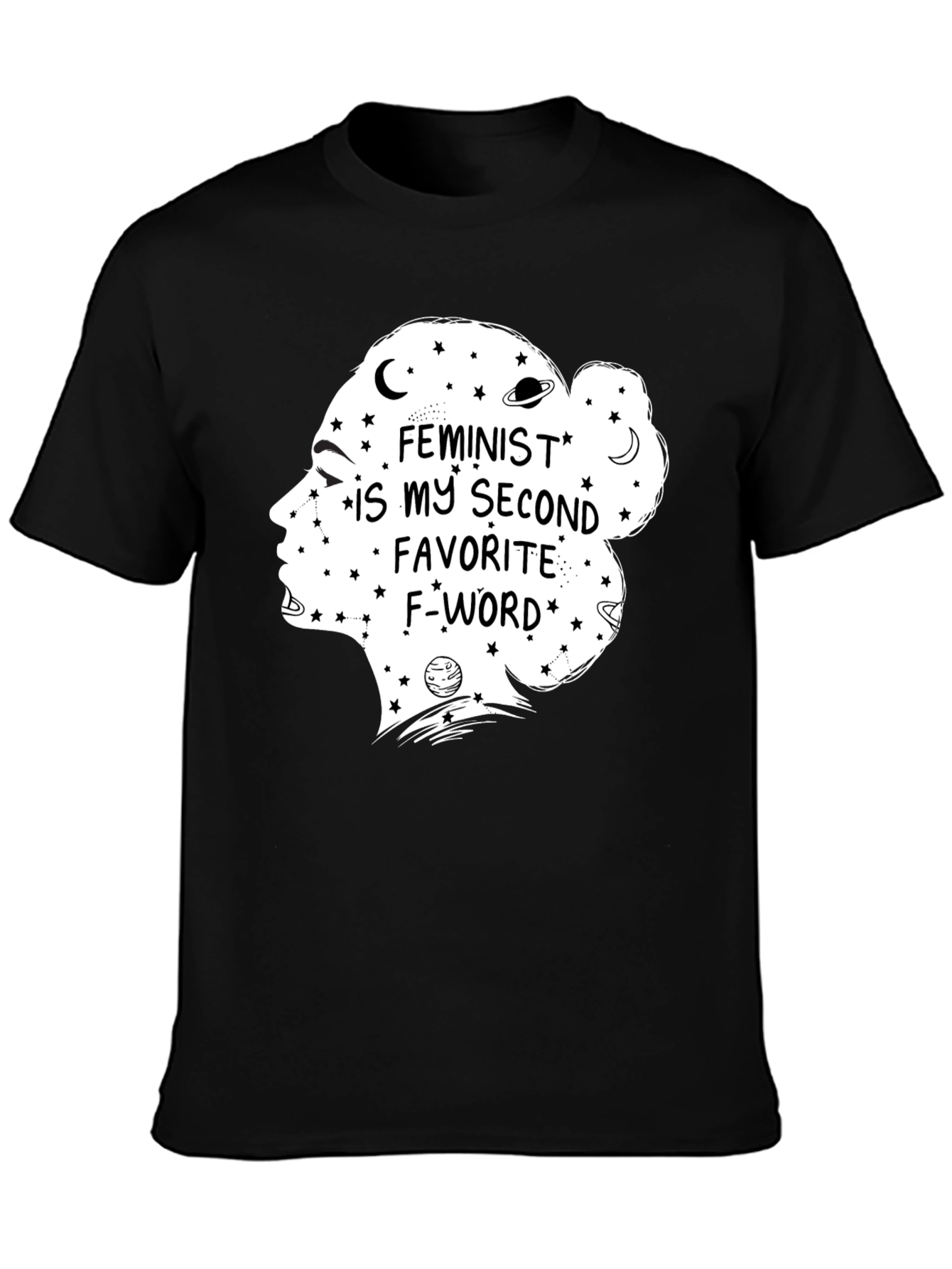 Feminist Second Favorite F-Word Graphic T-Shirt
