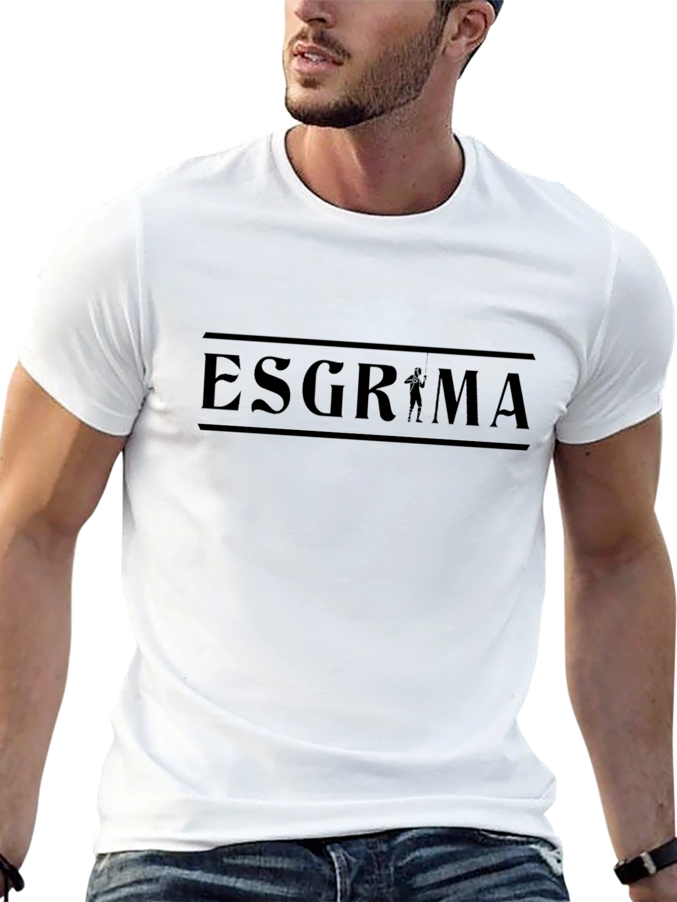 Escrima Martial Arts Black T-Shirt