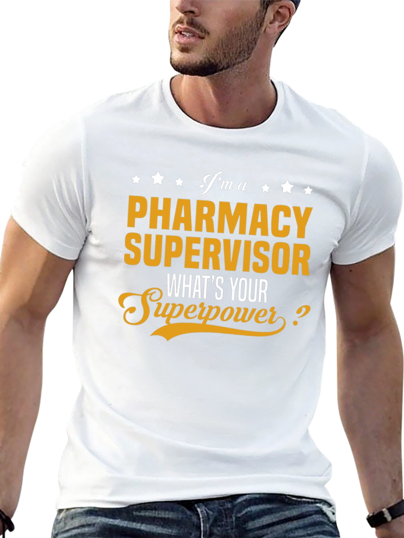Pharmacy Supervisor Superpower T-Shirt