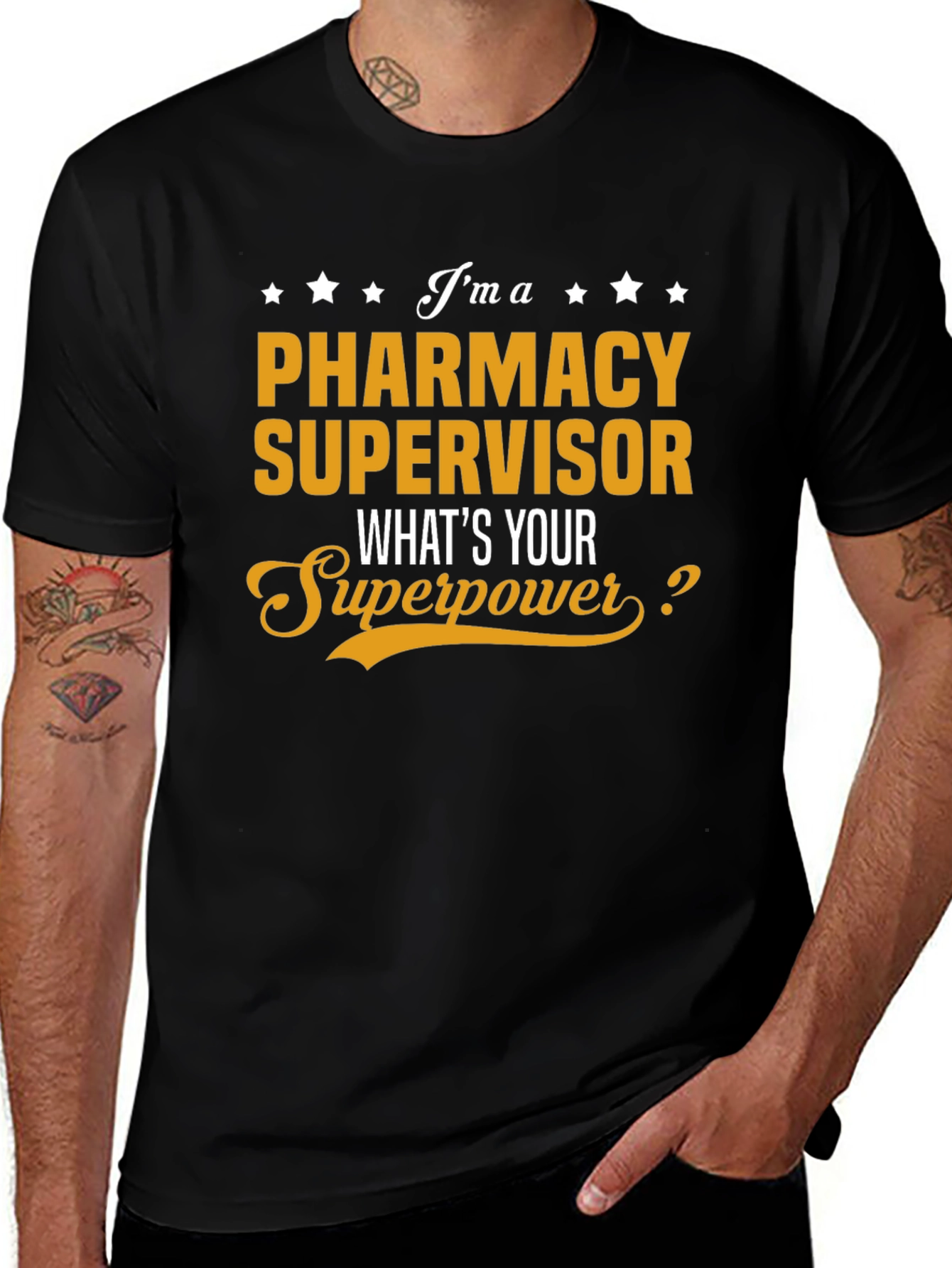 Pharmacy Supervisor Superpower T-Shirt