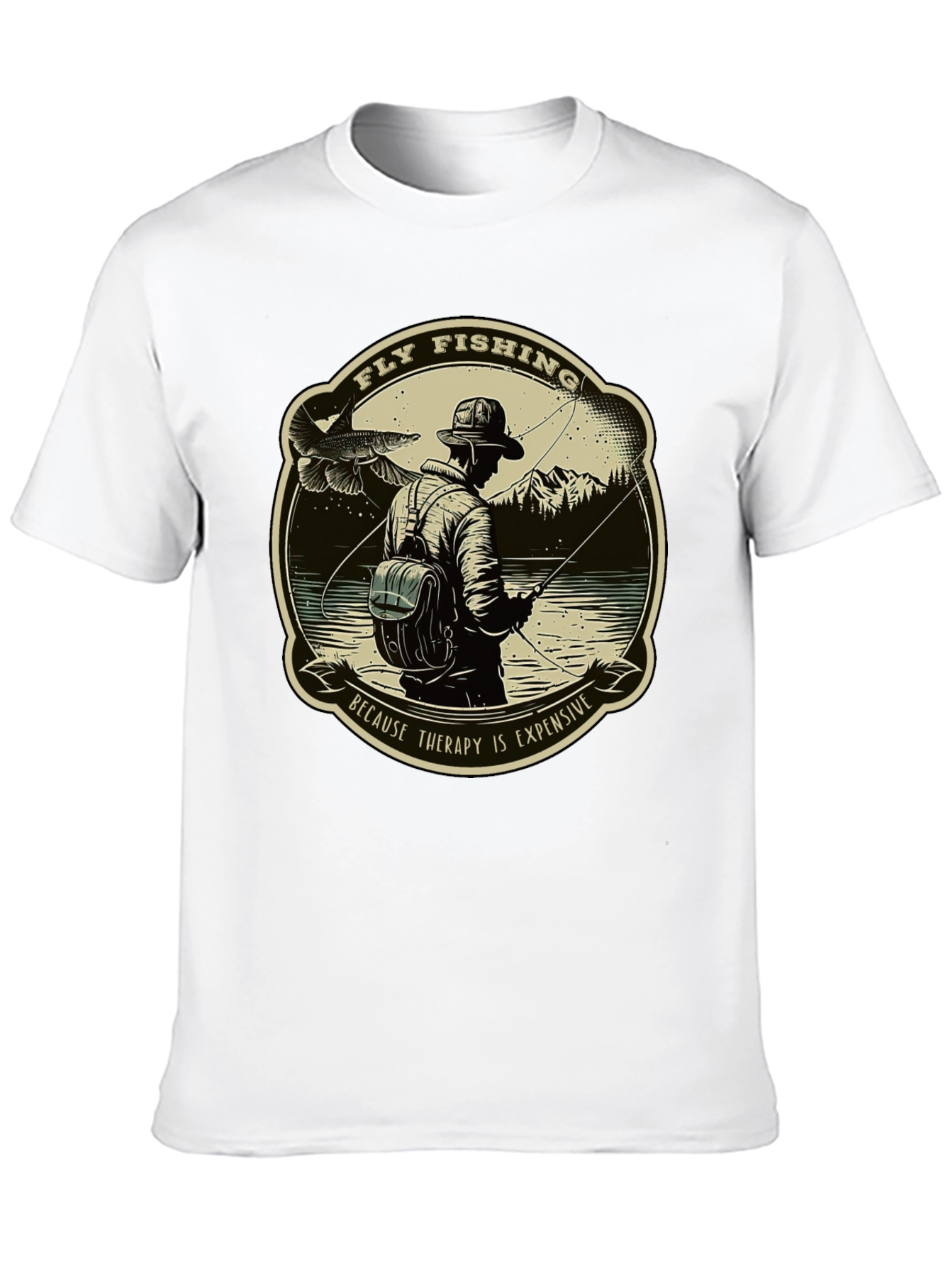 Fly Fishing Therapy T-Shirt
