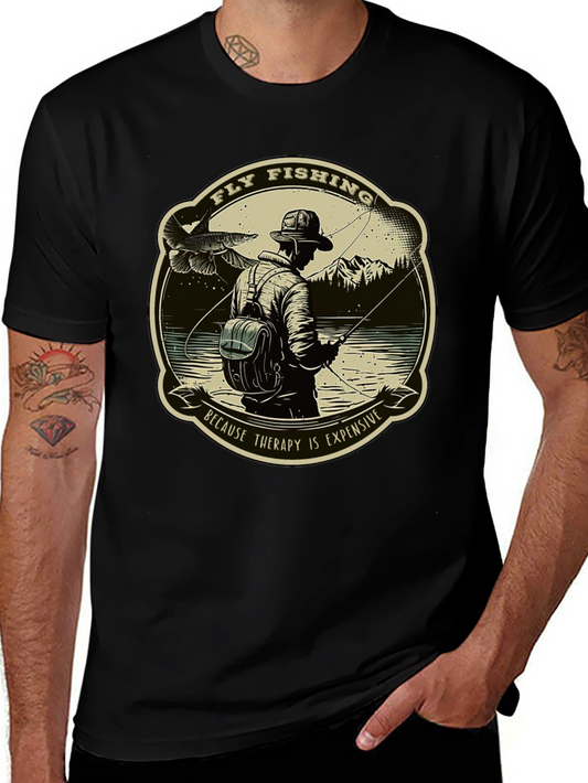 Fly Fishing Therapy T-Shirt