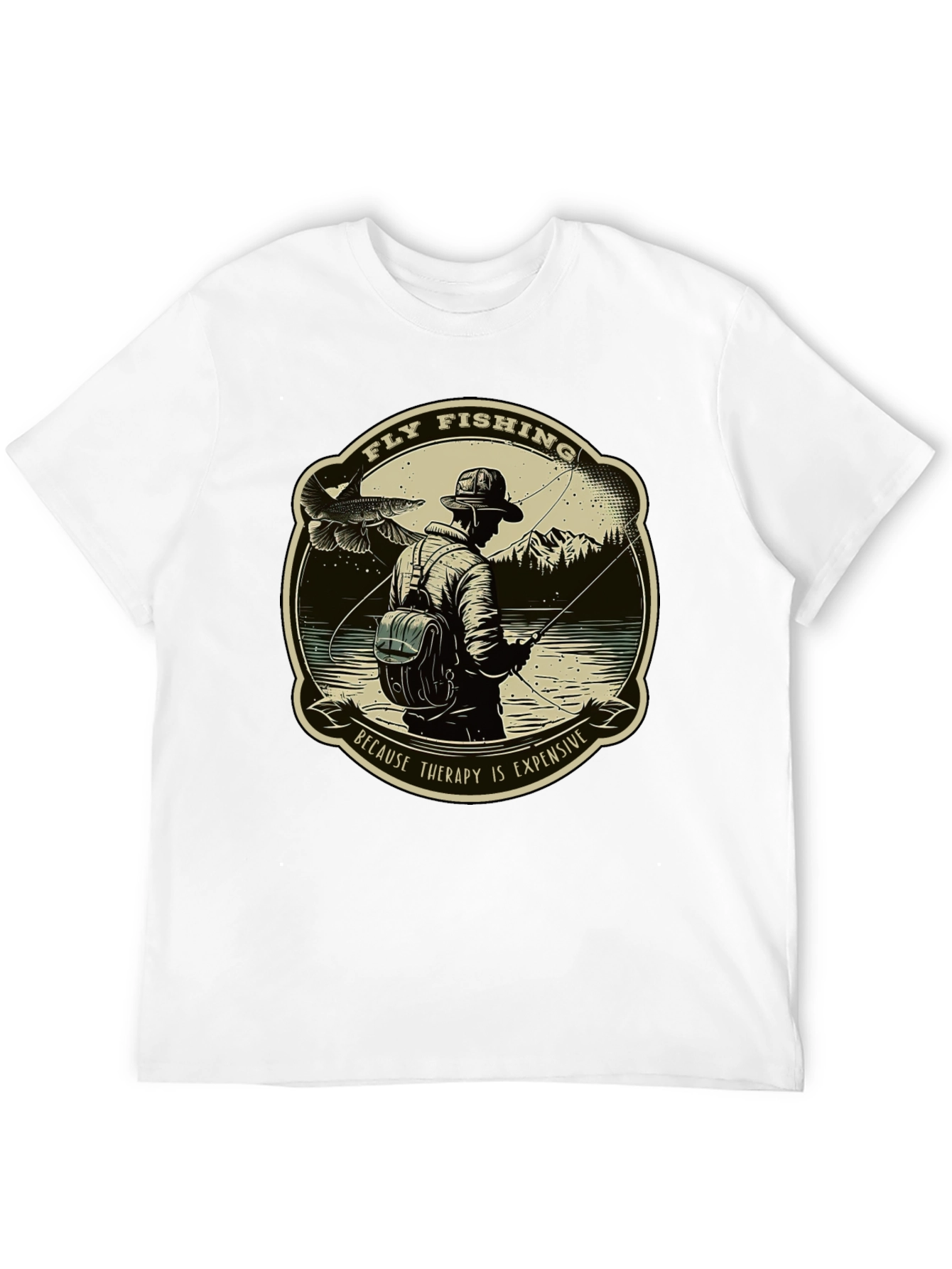 Fly Fishing Therapy T-Shirt