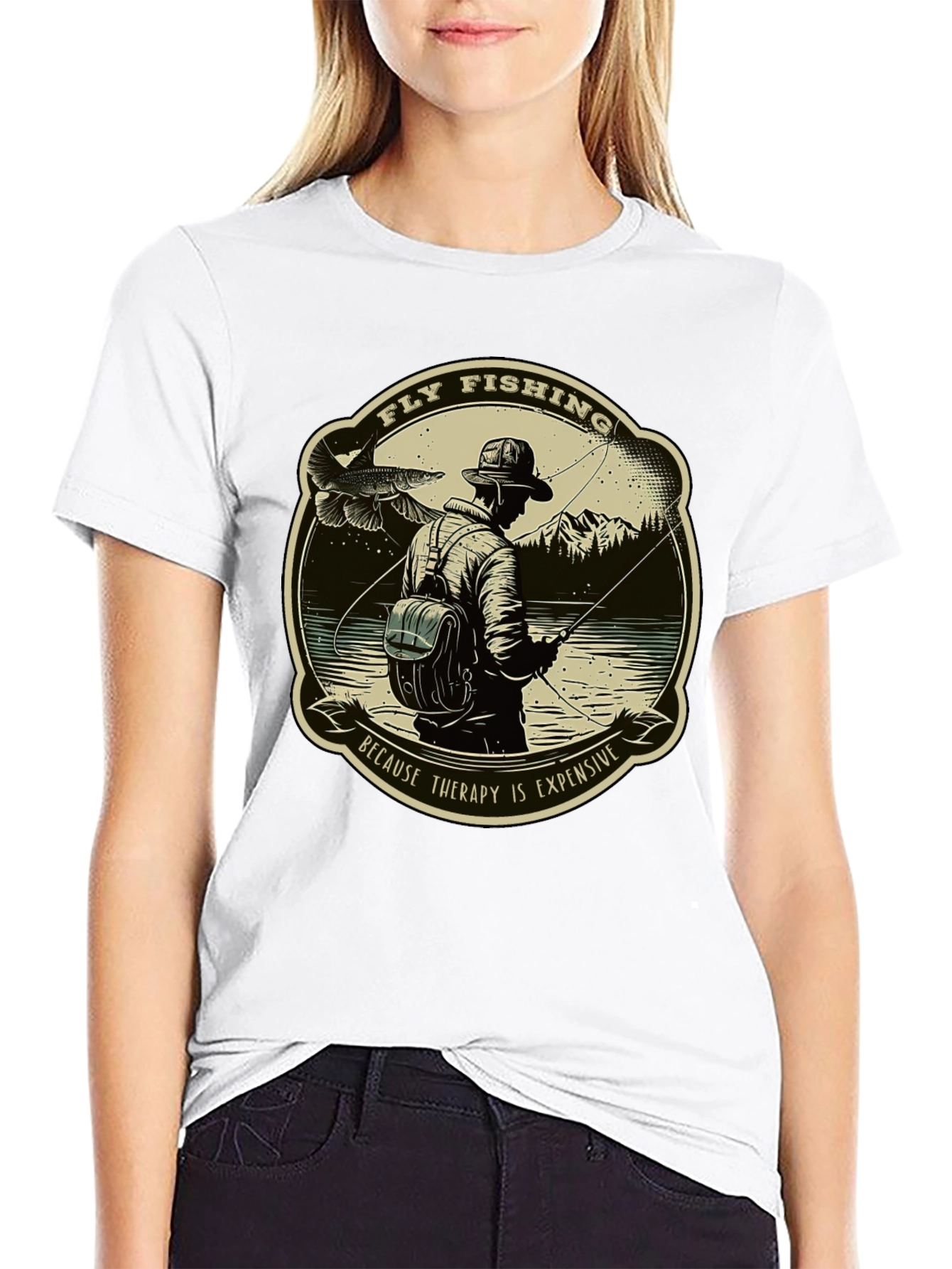 Fly Fishing Therapy T-Shirt