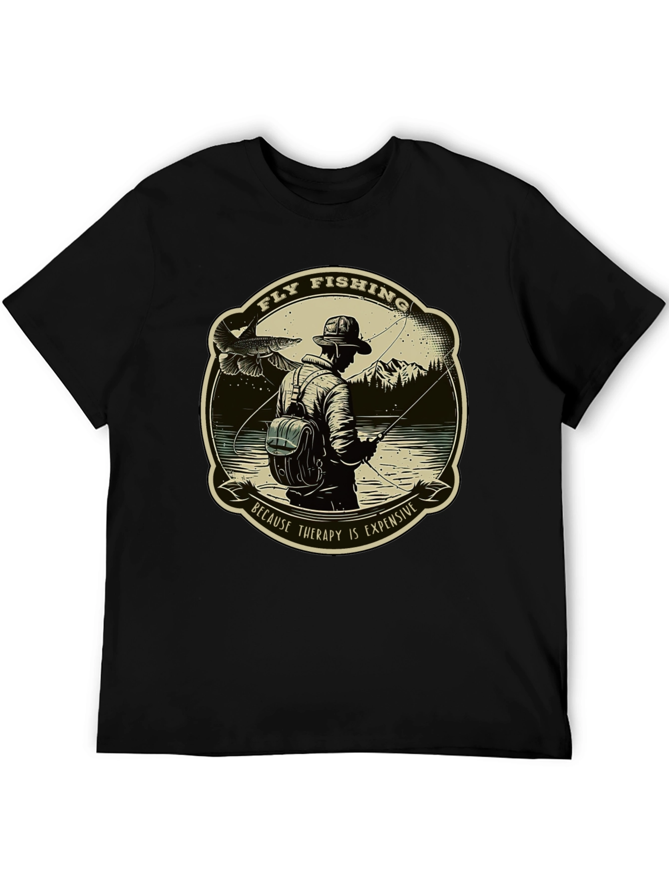Fly Fishing Therapy T-Shirt