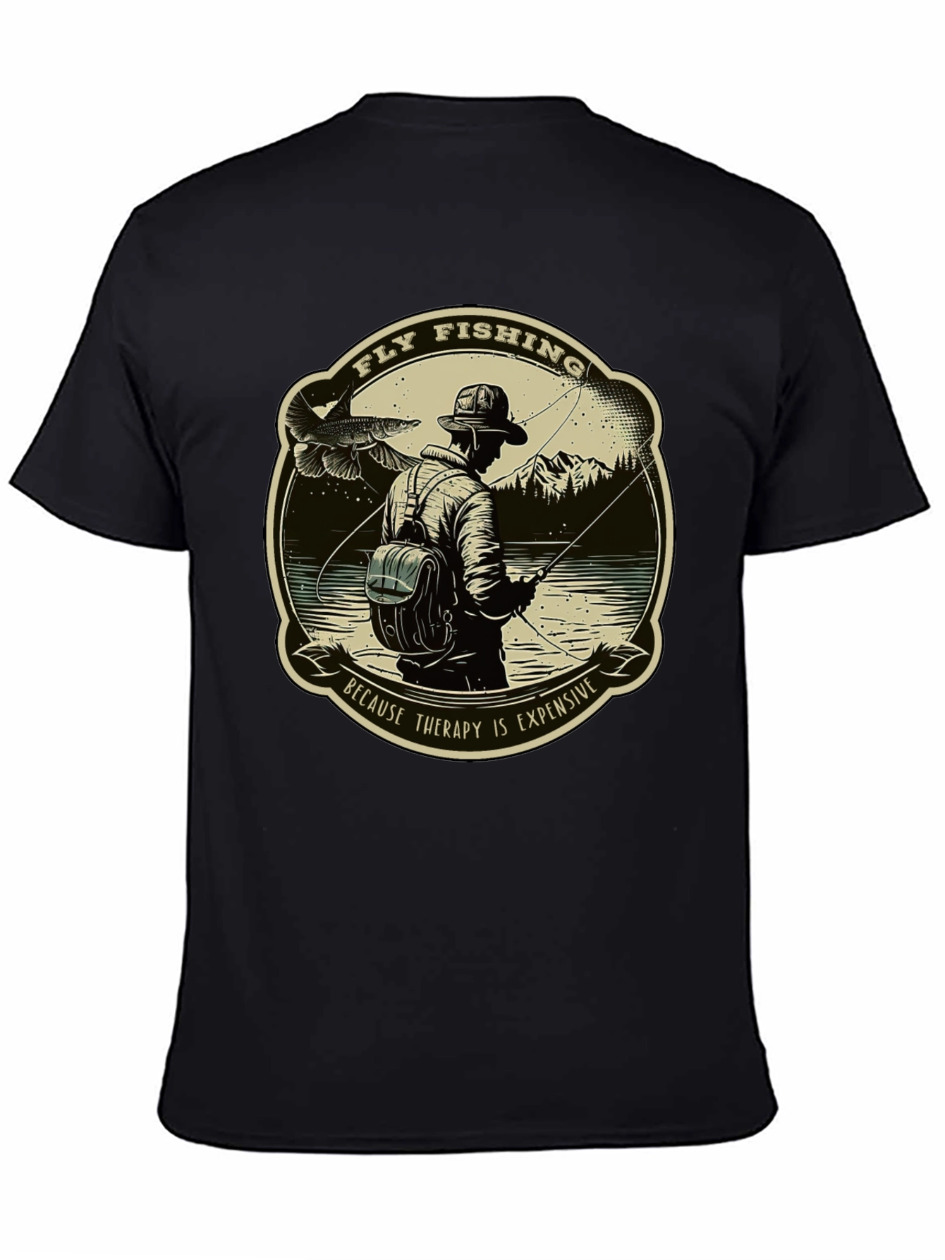 Fly Fishing Therapy T-Shirt