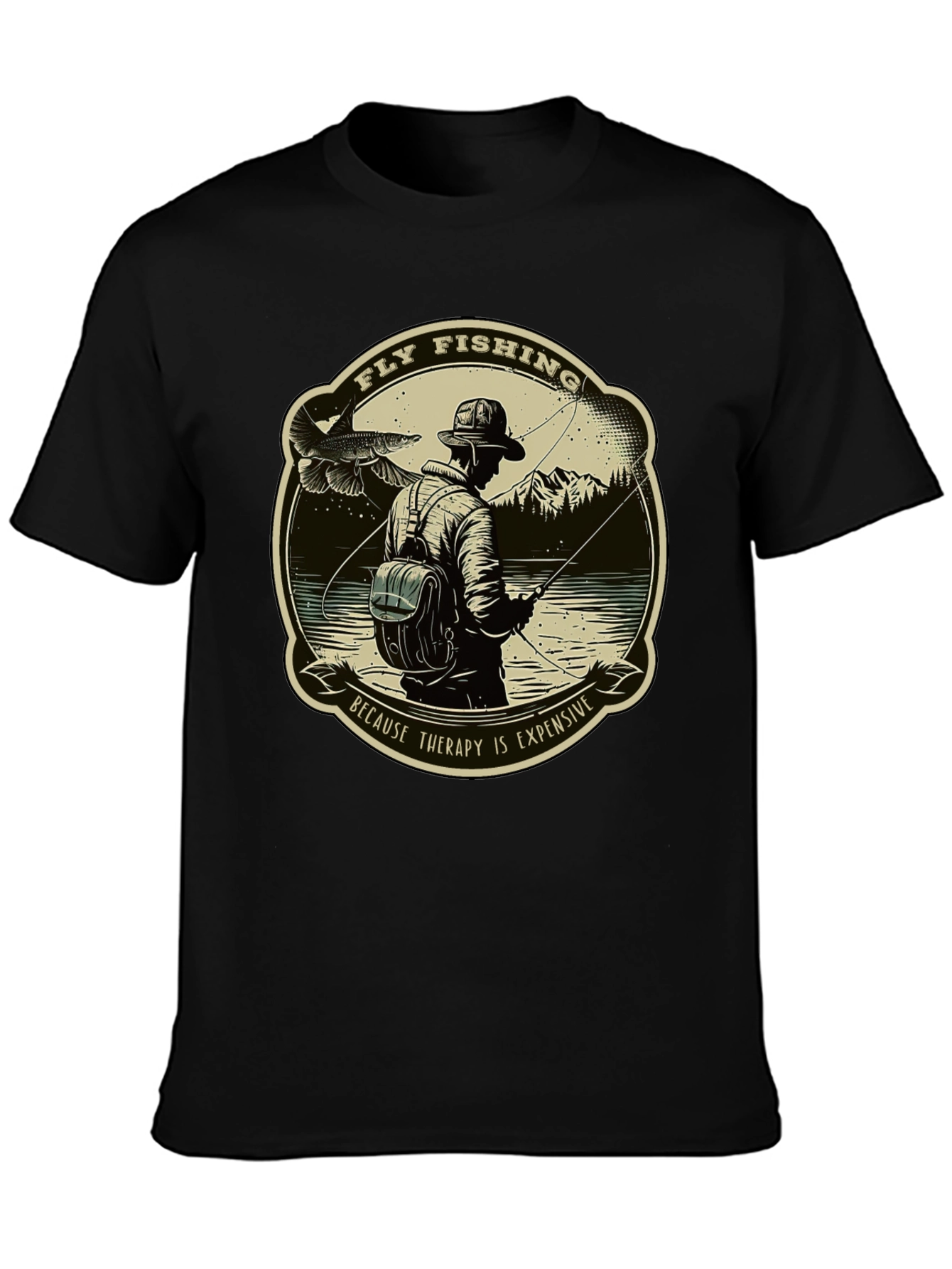 Fly Fishing Therapy T-Shirt