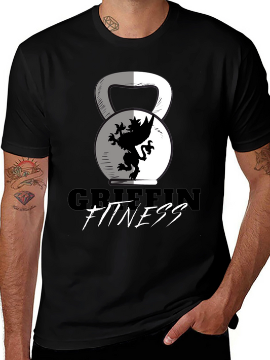 Griffin Fitness Black T-Shirt