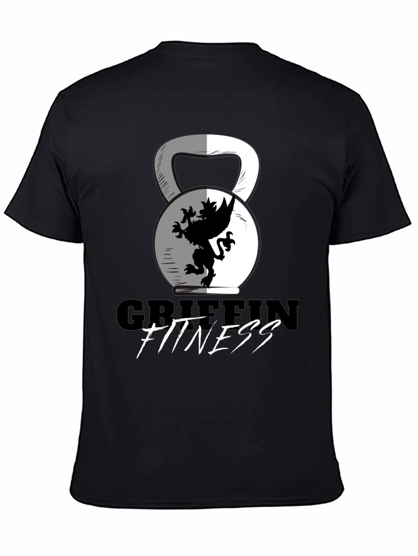 Griffin Fitness Black T-Shirt