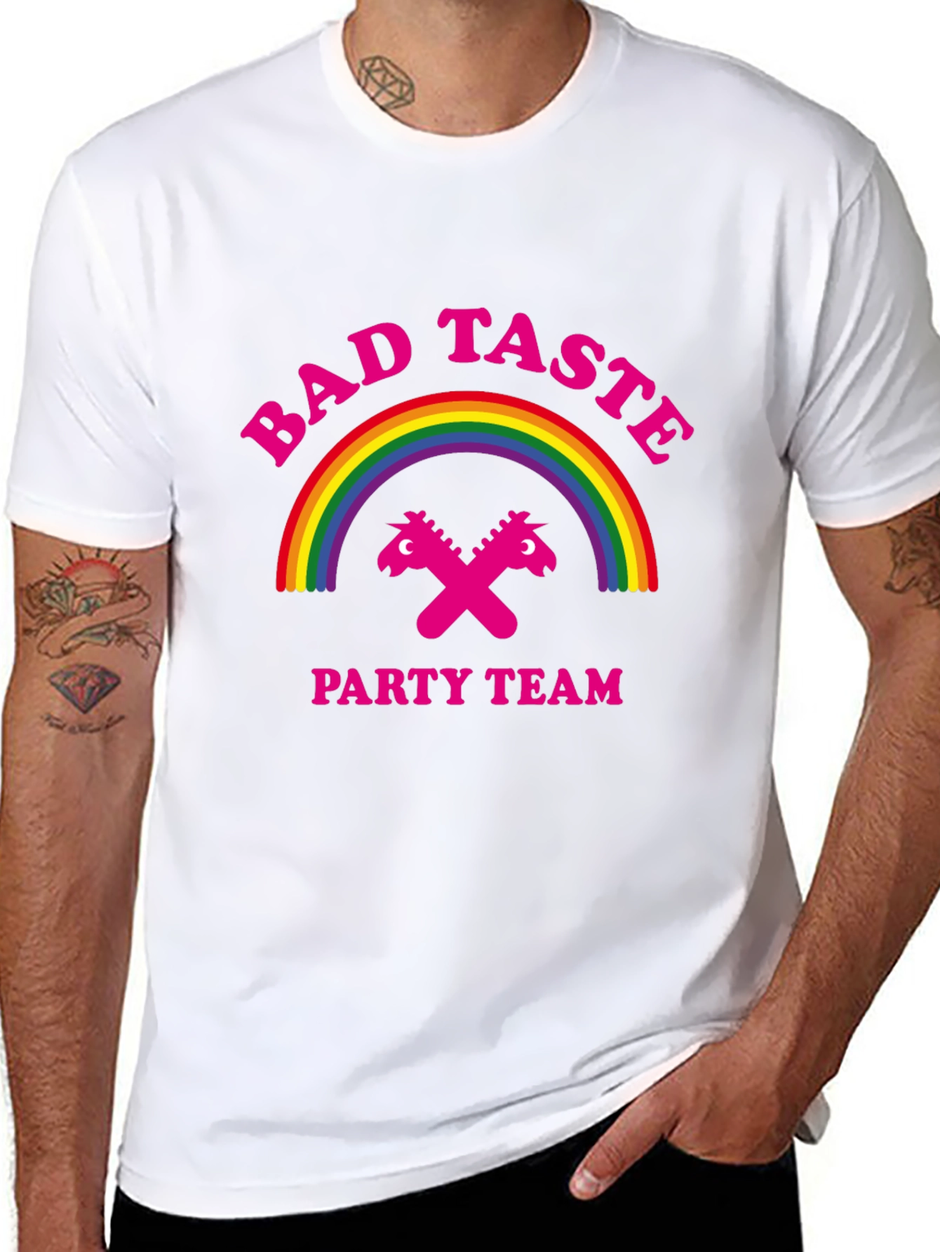 Bad Taste Party Team Graphic Tee