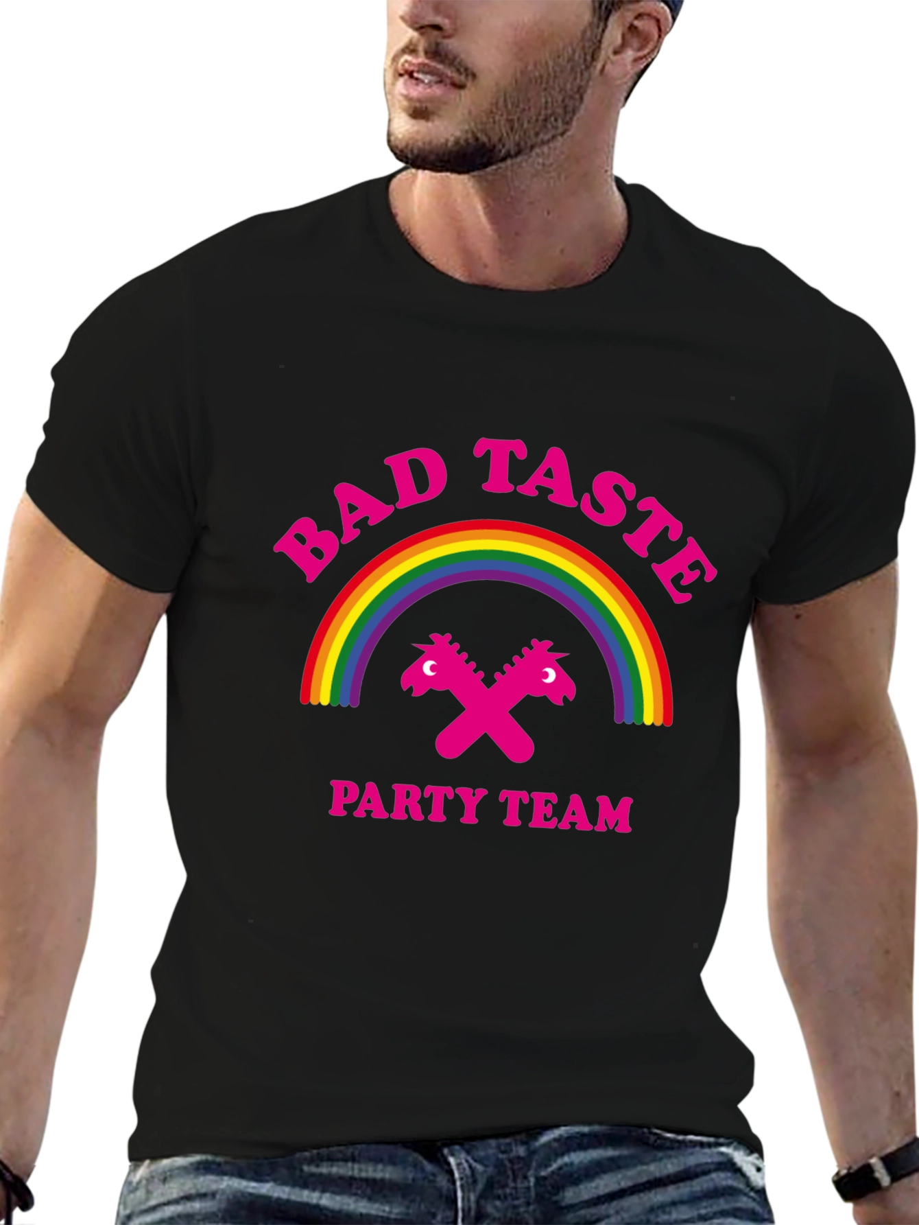 Bad Taste Party Team Graphic Tee