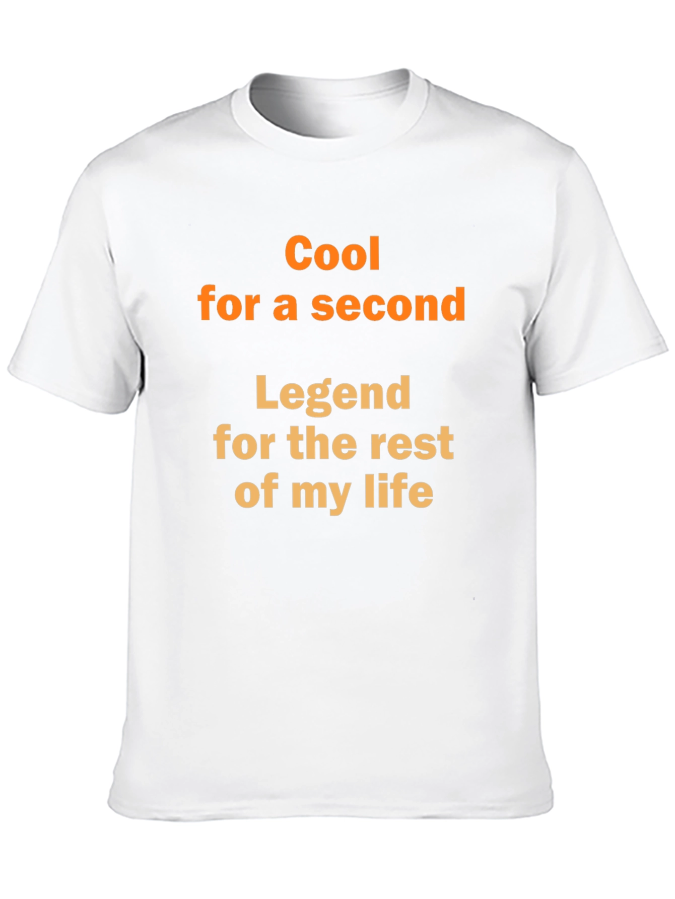 Cool for a Second Legend Black Graphic T-Shirt