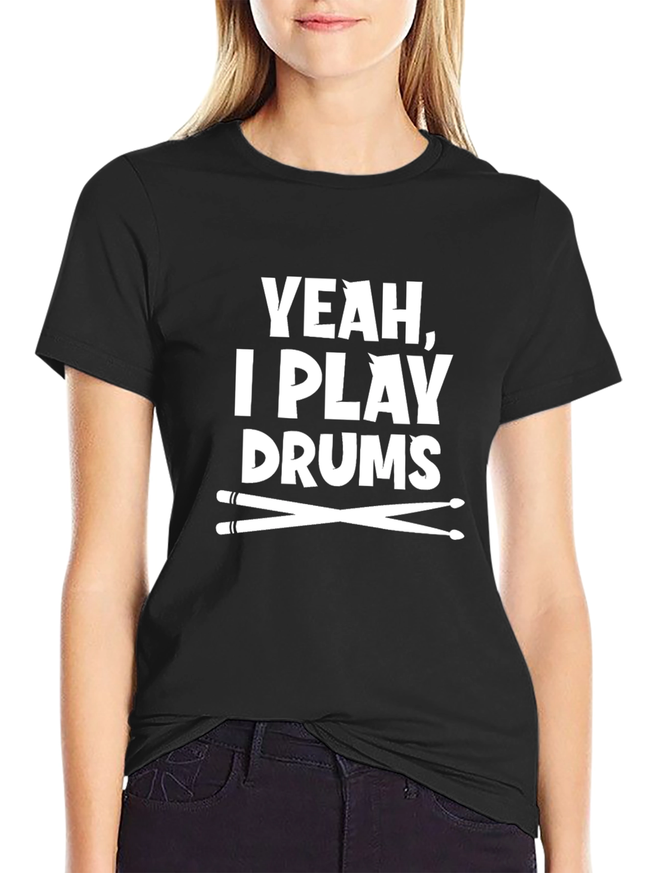 Yeah I Play Drums T-Shirt - Musician Tee
