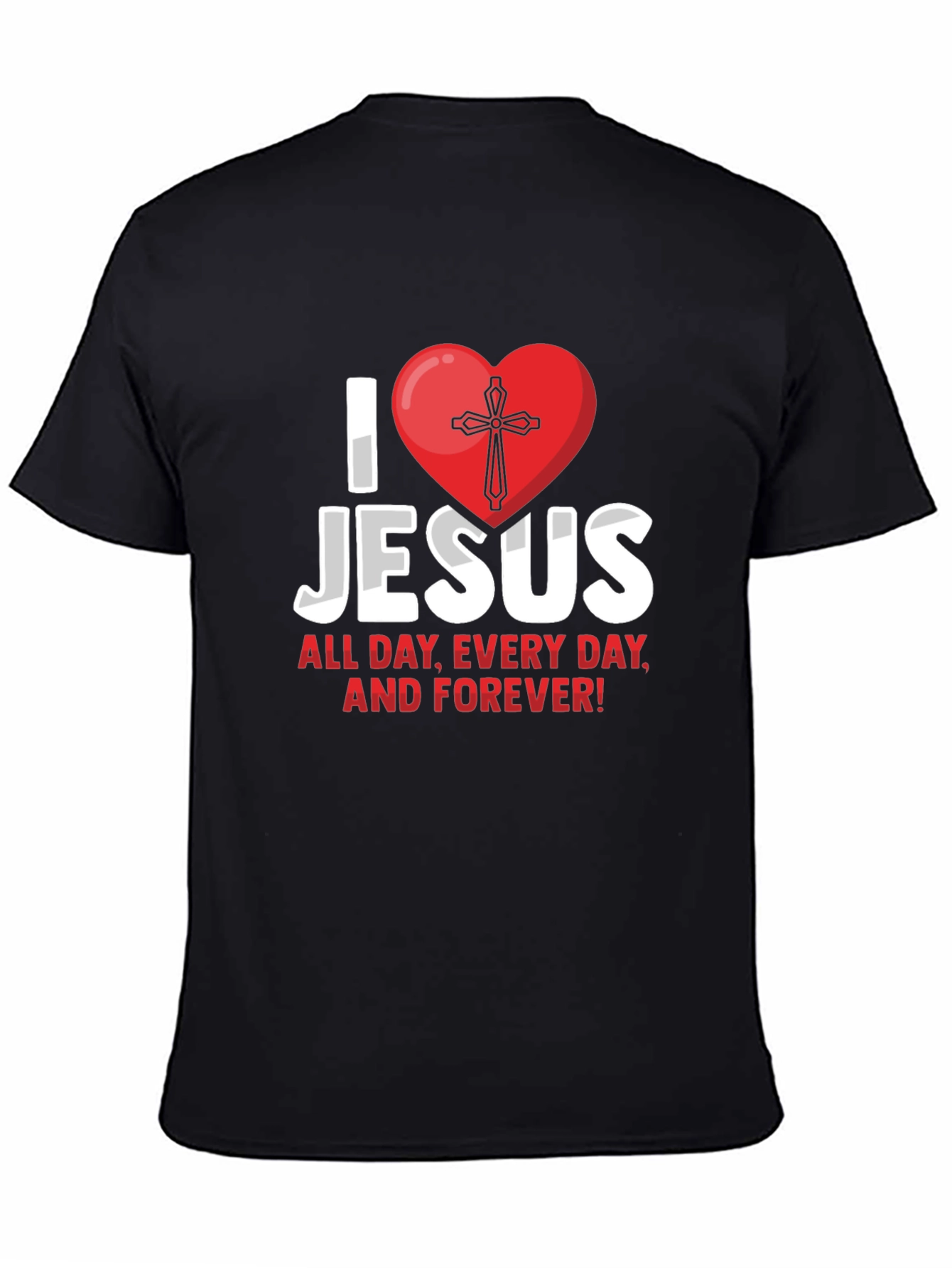 I Love Jesus T-Shirt - Christian Faith Tee