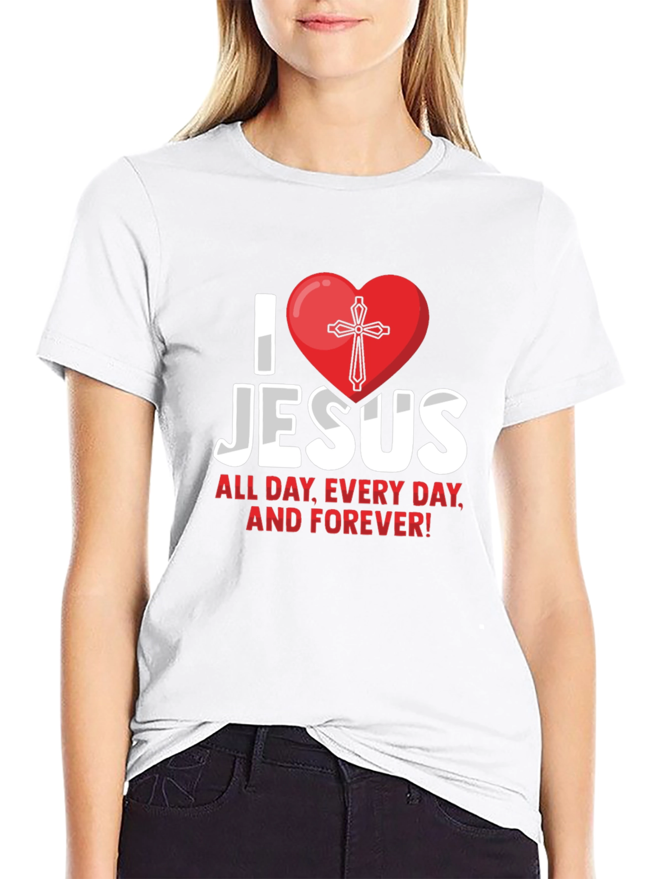 I Love Jesus T-Shirt - Christian Faith Tee