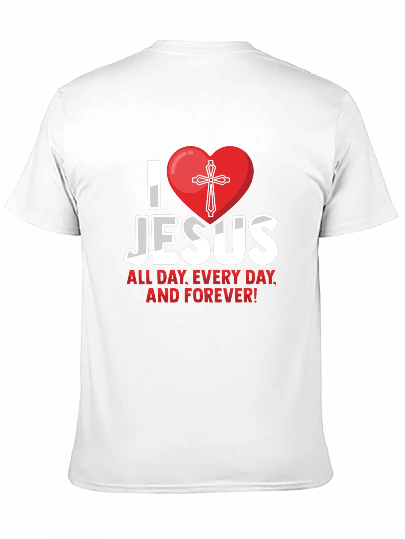 I Love Jesus T-Shirt - Christian Faith Tee