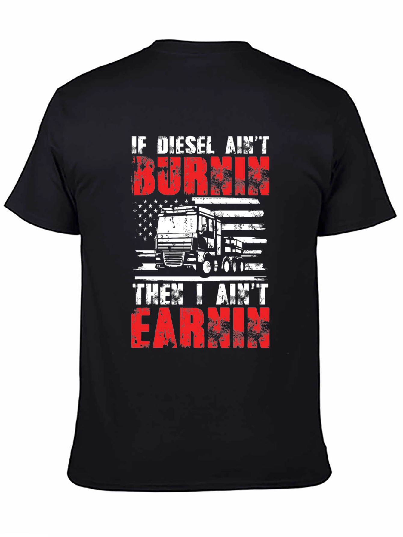 Diesel Burnin Trucker Tee
