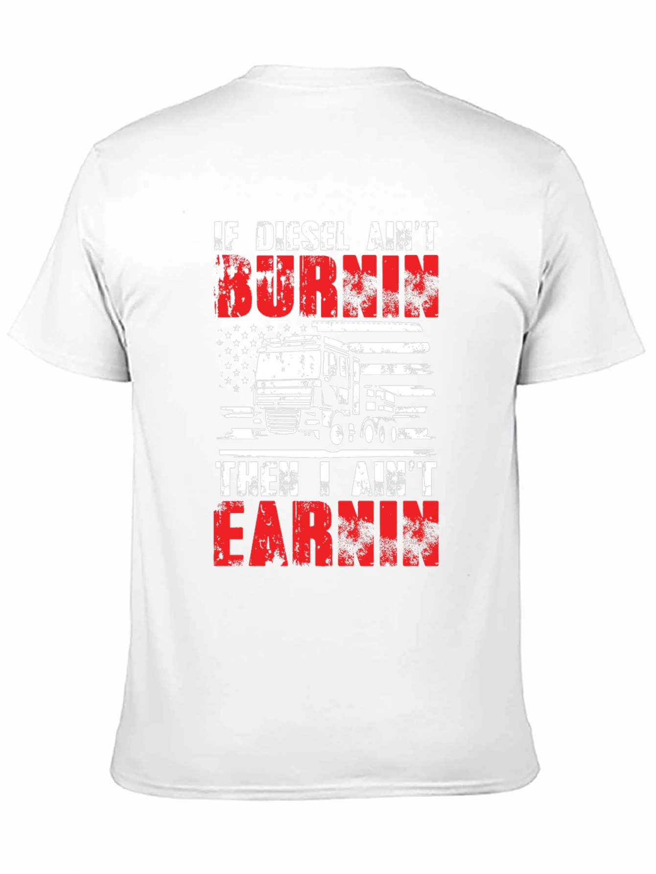 Diesel Burnin Trucker Tee