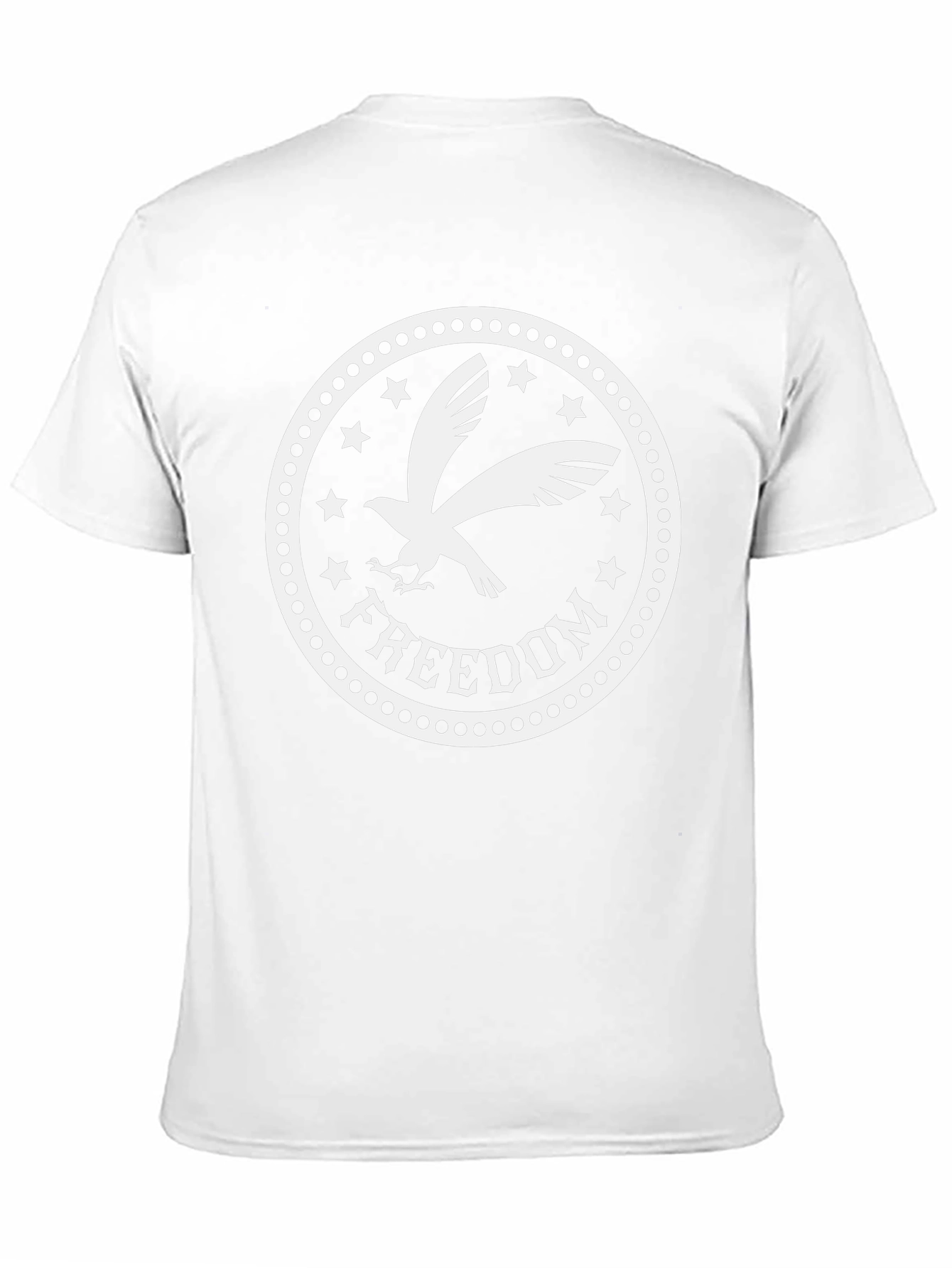 Freedom Eagle Graphic Black T-Shirt