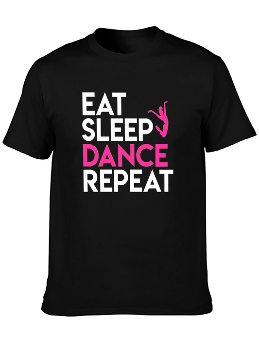 Eat Sleep Dance Repeat Graphic Tee