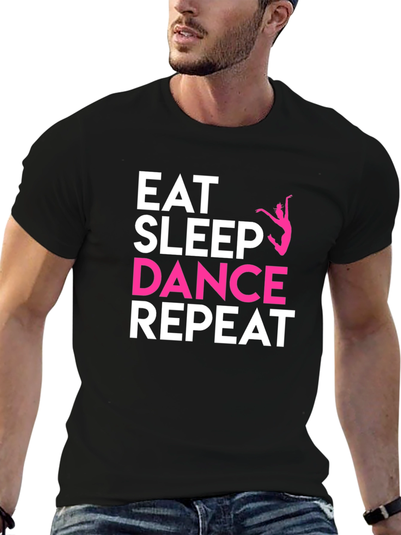 Eat Sleep Dance Repeat Graphic Tee