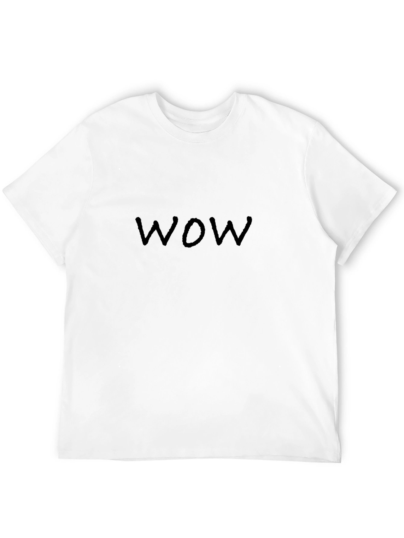 Black WOW Graphic Tee