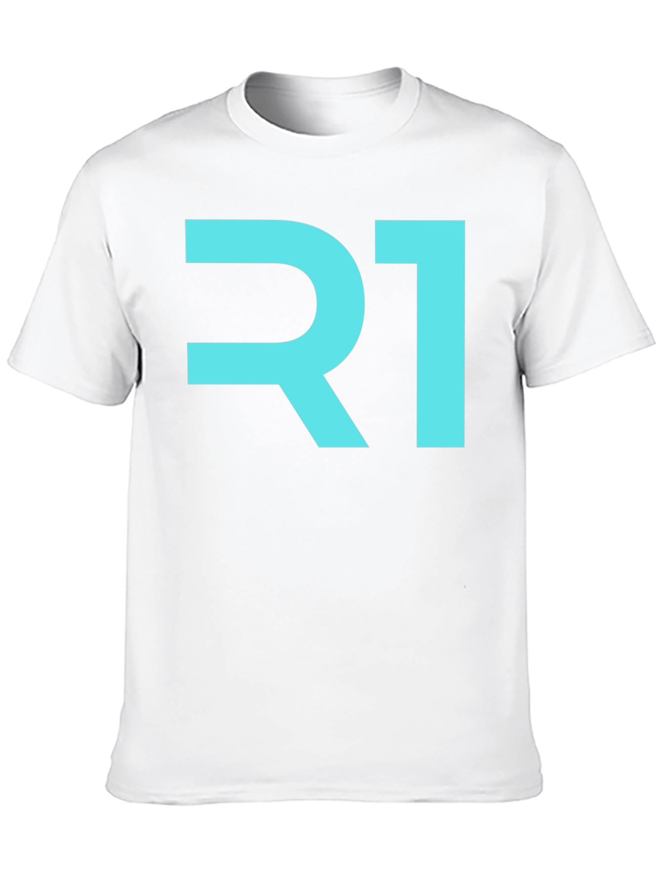 R1 Graphic Tee - Modern Black T-Shirt