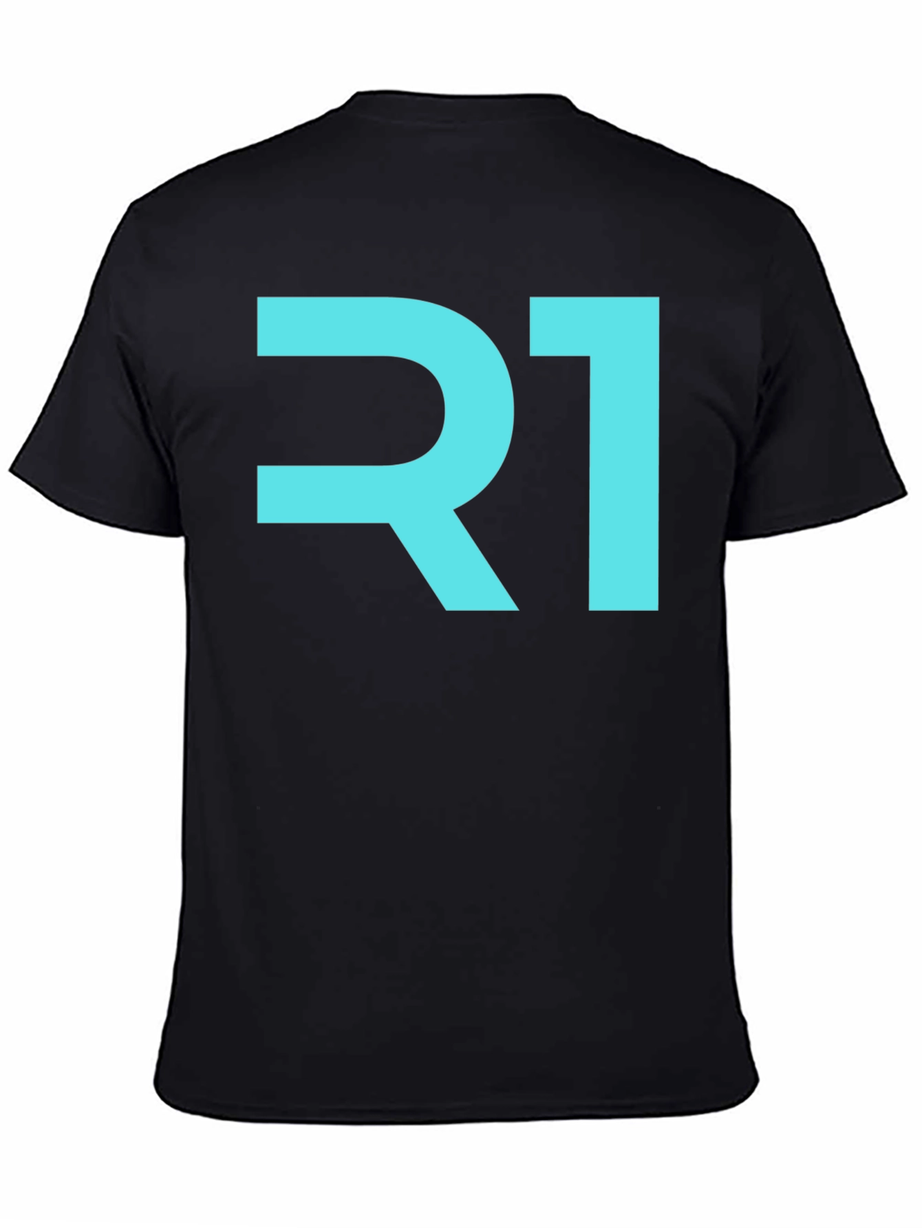 R1 Graphic Tee - Modern Black T-Shirt