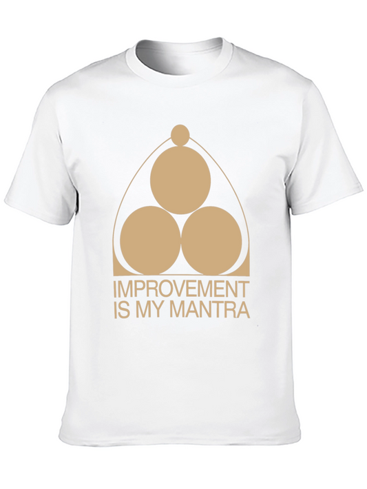 Improvement Is My Mantra Graphic Tee