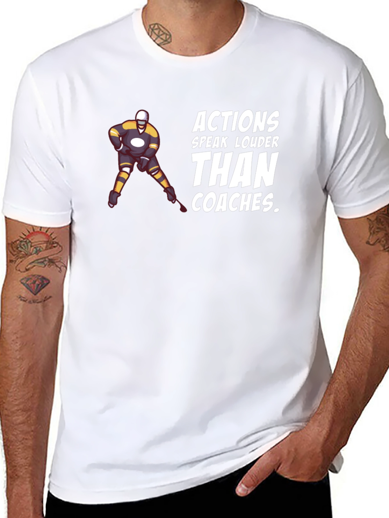 Actions Louder Than Coaches T-Shirt