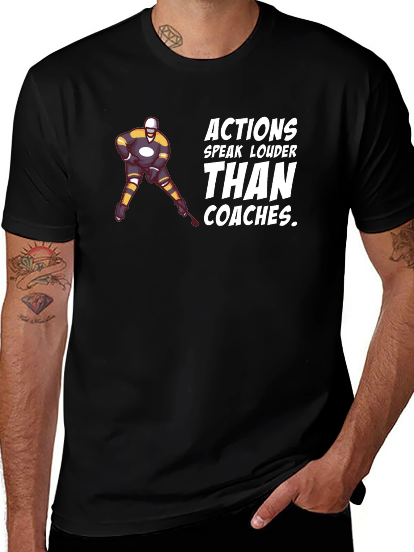 Actions Louder Than Coaches T-Shirt