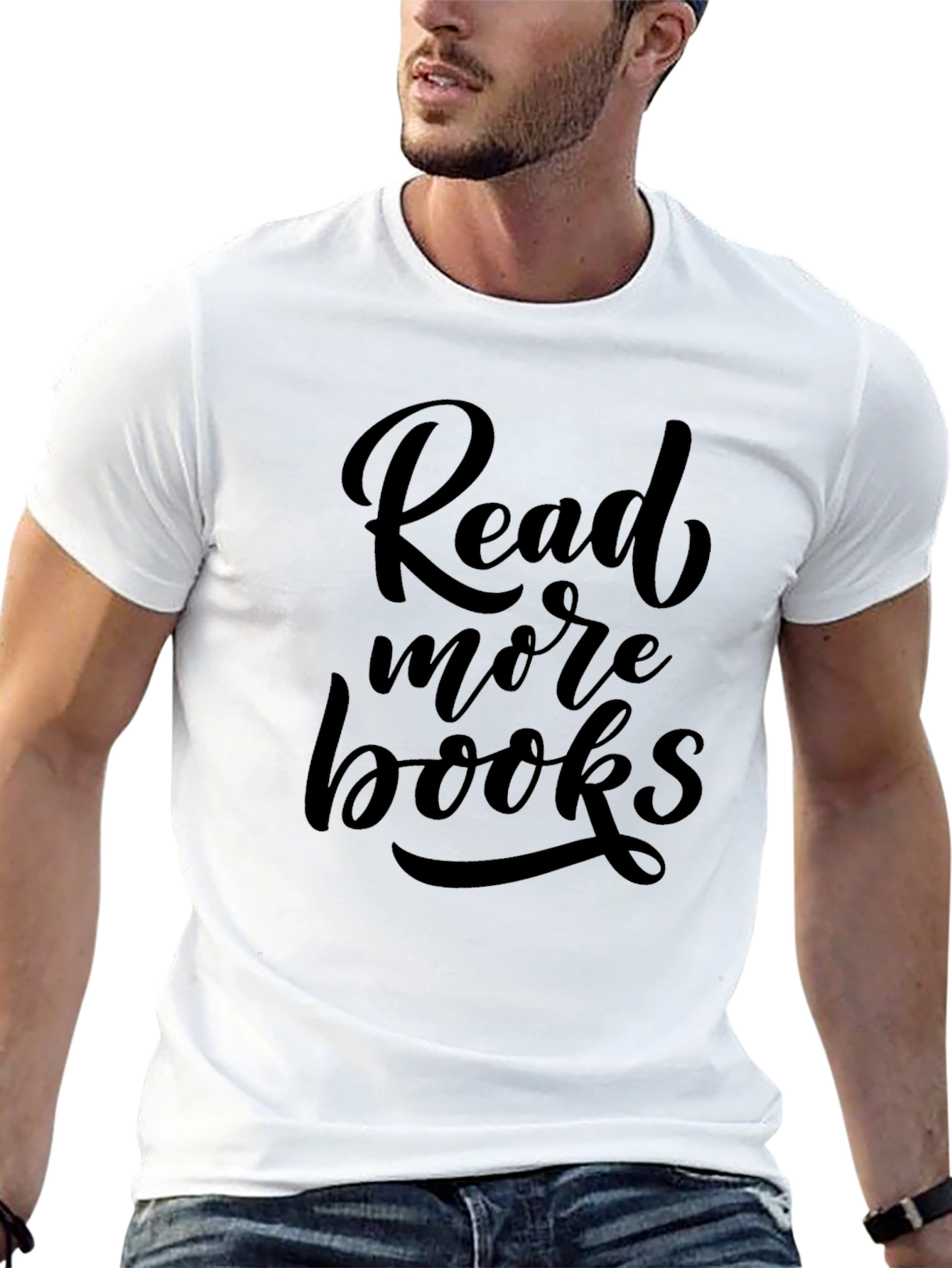 Read More Books Black Graphic T-Shirt