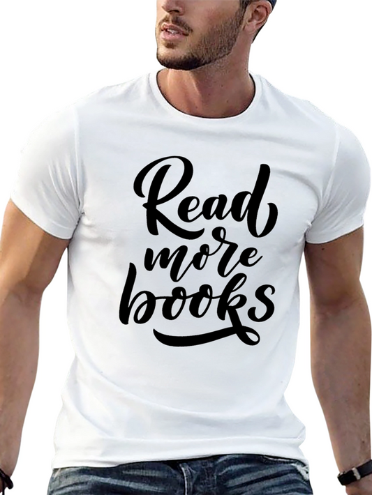 Read More Books Black Graphic T-Shirt