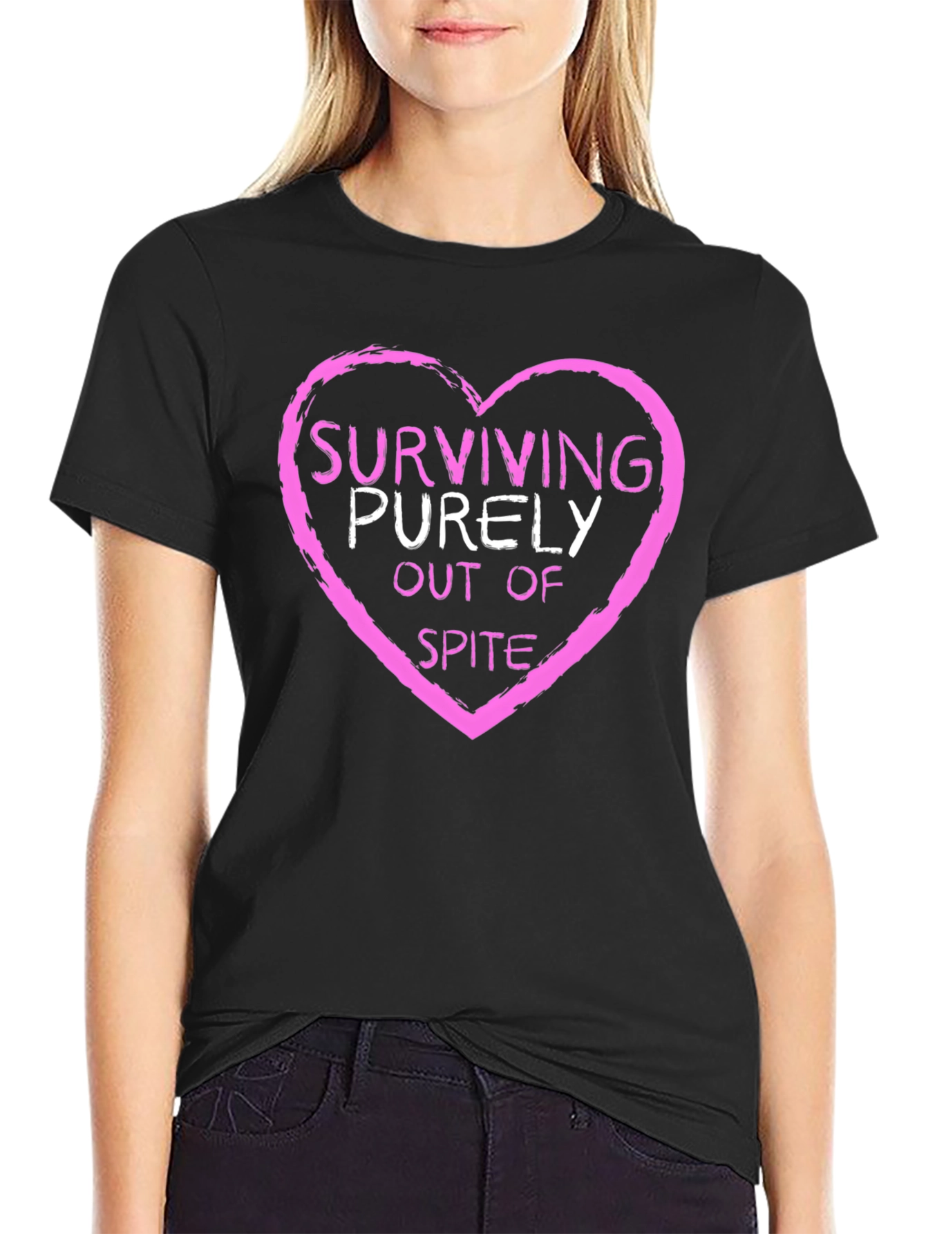 Surviving Purely Out of Spite Graphic Tee