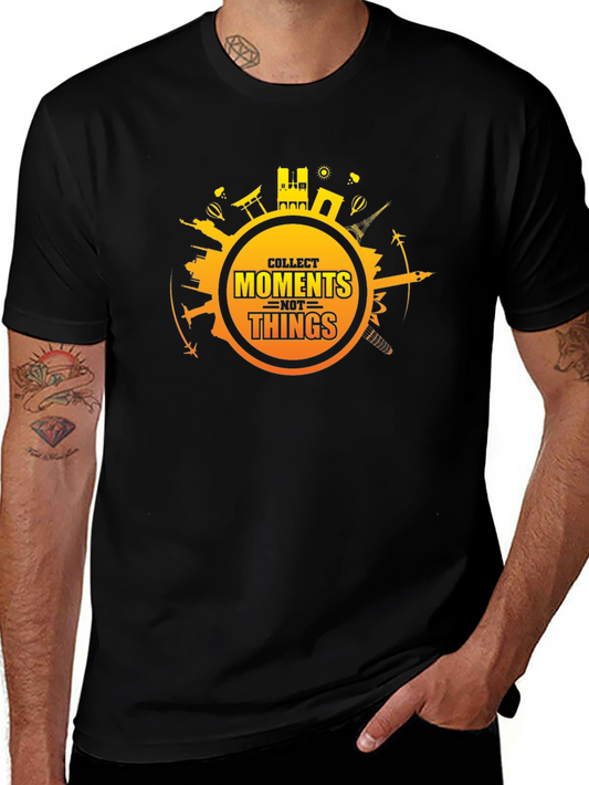 Collect Moments Graphic Tee - Black Travel Shirt
