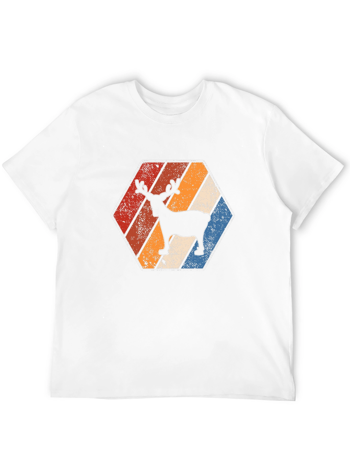 Retro Reindeer Graphic Tee