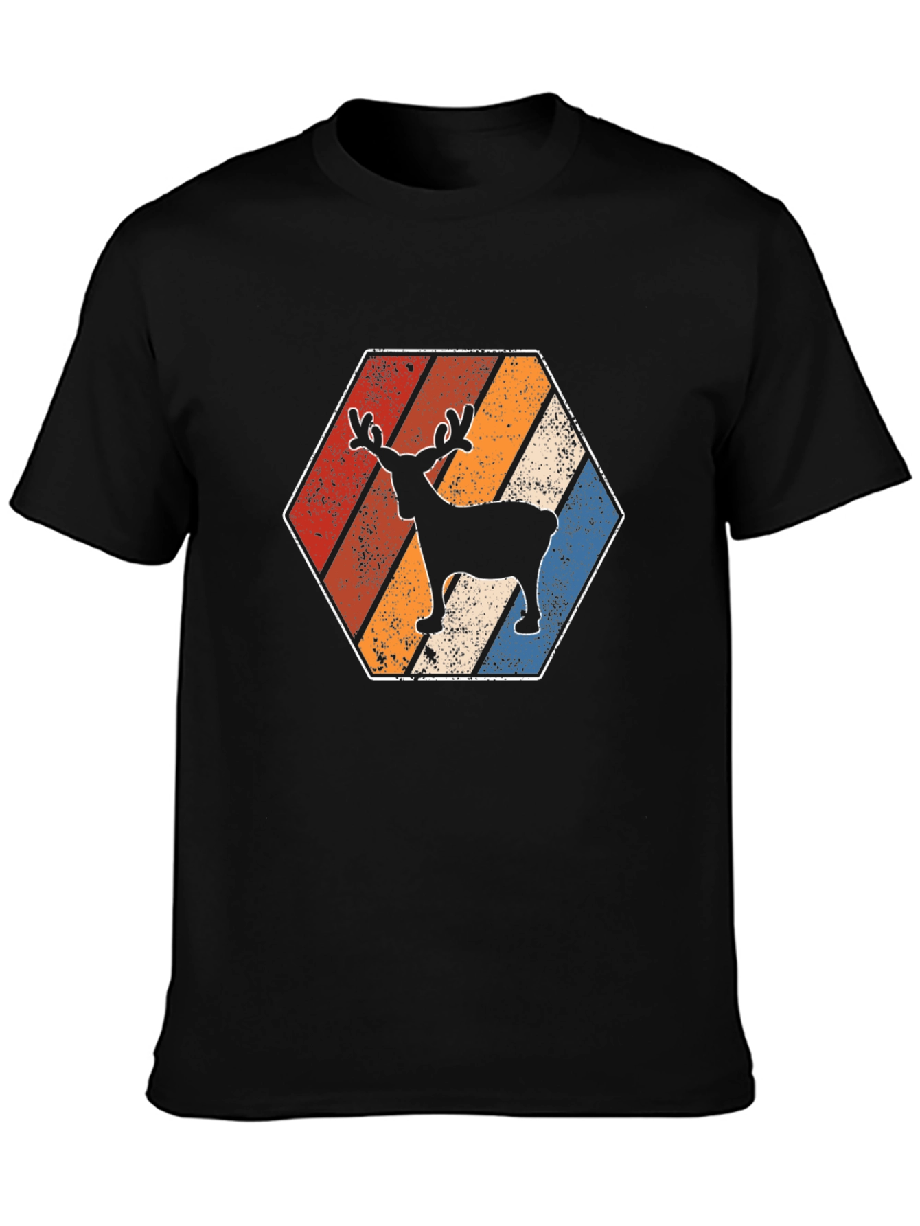 Retro Reindeer Graphic Tee