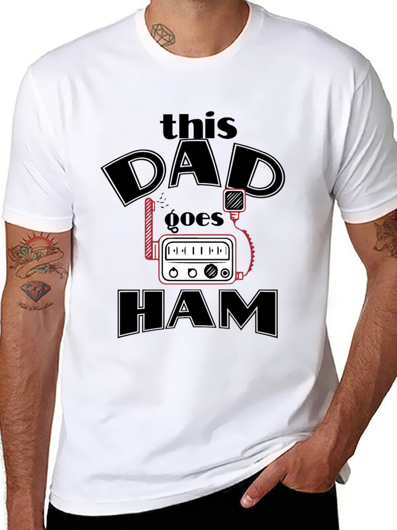 This Dad Goes HAM T-Shirt