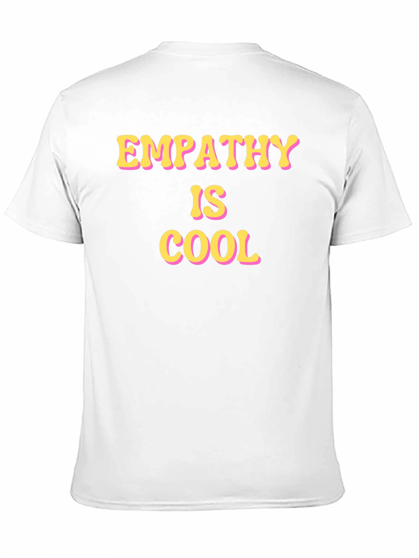Empathy is Cool Black Graphic Tee
