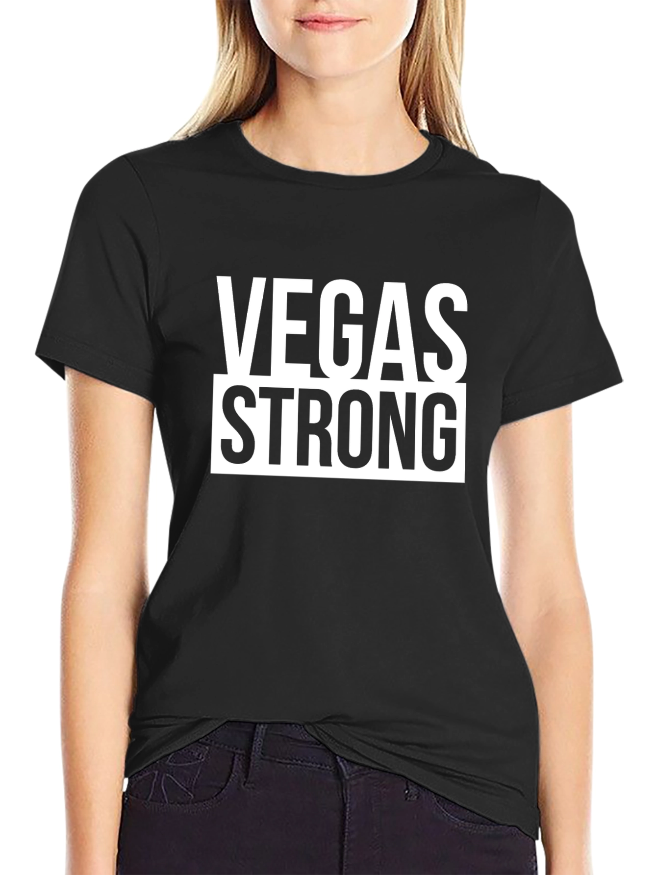 Vegas Strong Graphic T-Shirt - Comfort & Style
