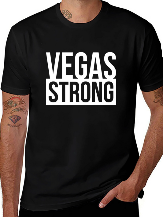 Vegas Strong Graphic T-Shirt - Comfort & Style