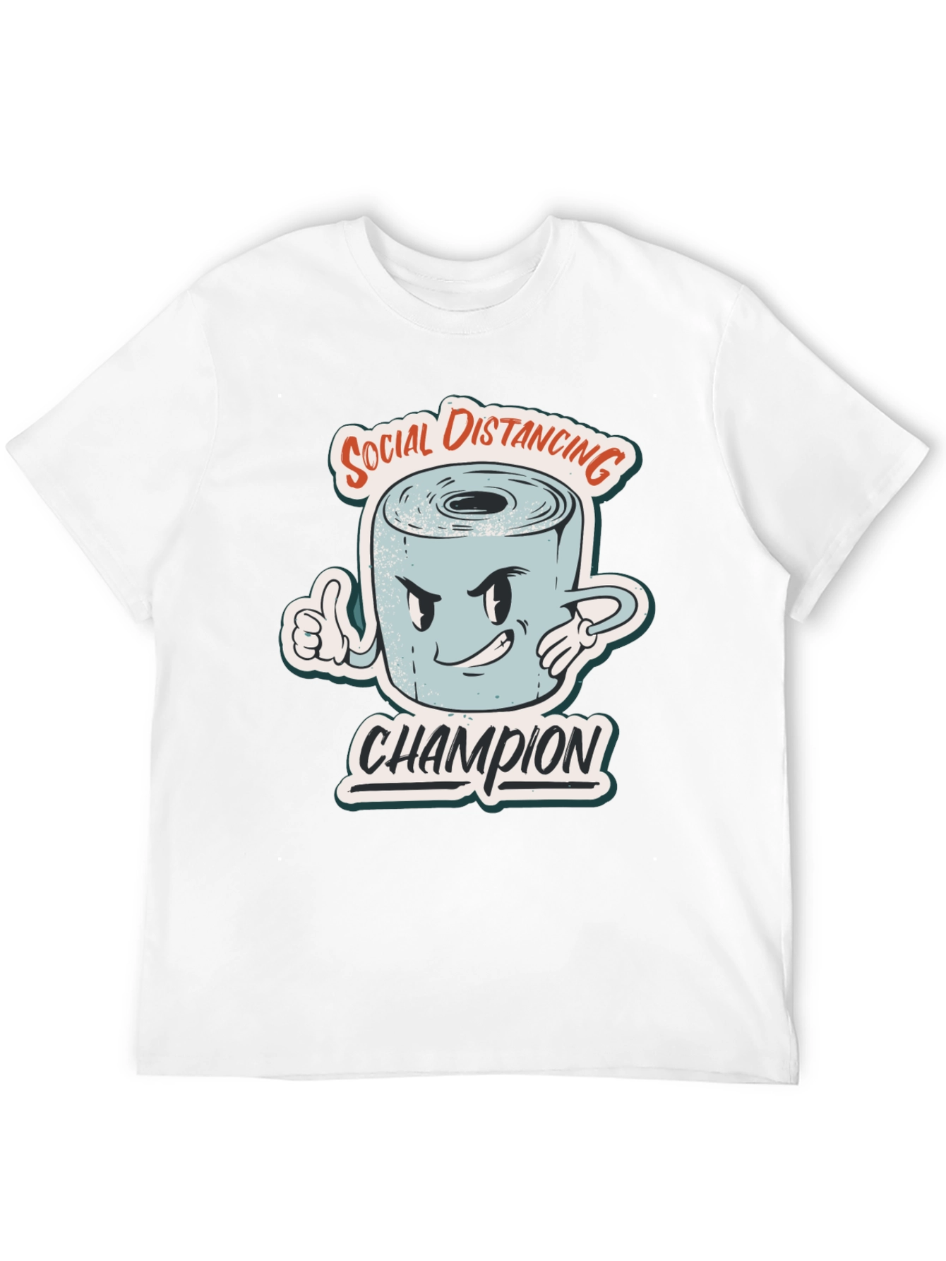 Social Distancing Champion Graphic Tee