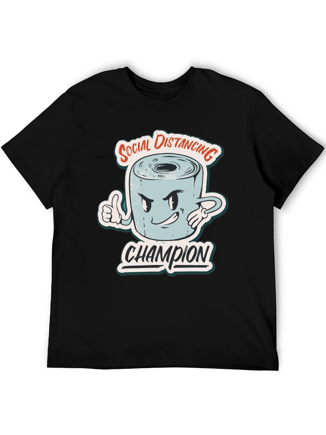 Social Distancing Champion Graphic Tee