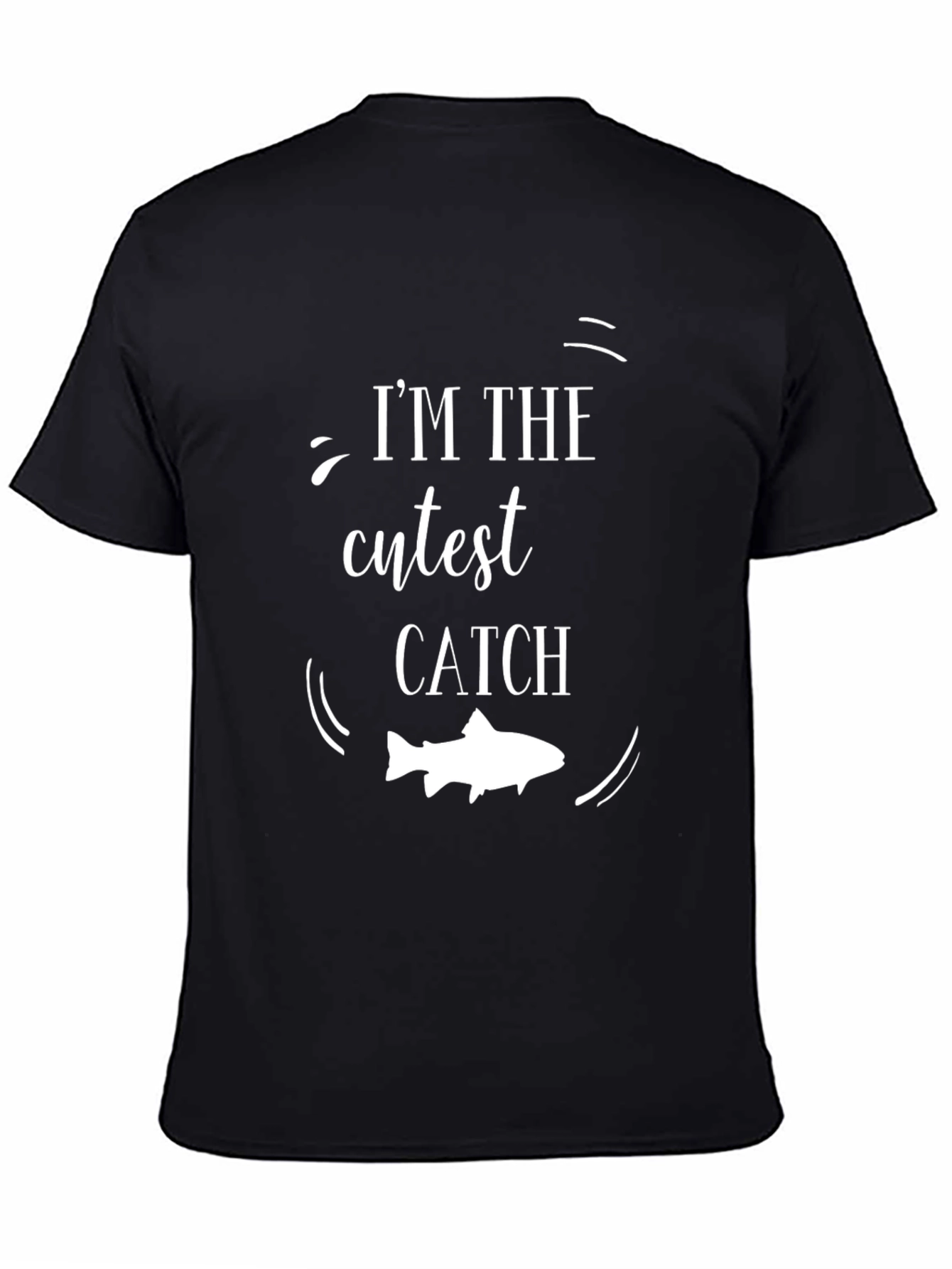 Cutest Catch Graphic Tee - Black