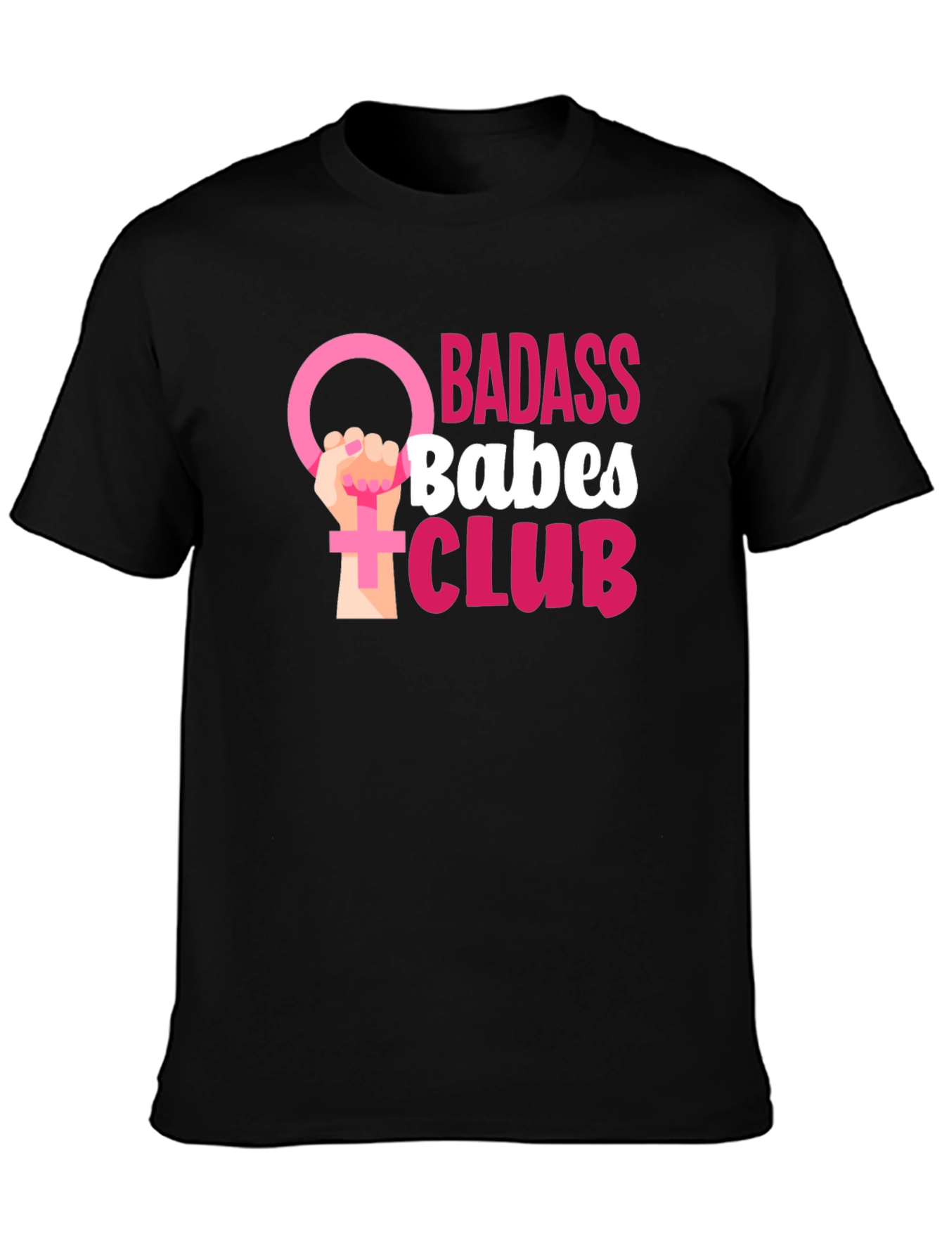 Badass Babes Club Graphic Tee - Empowering Womens T-Shirt